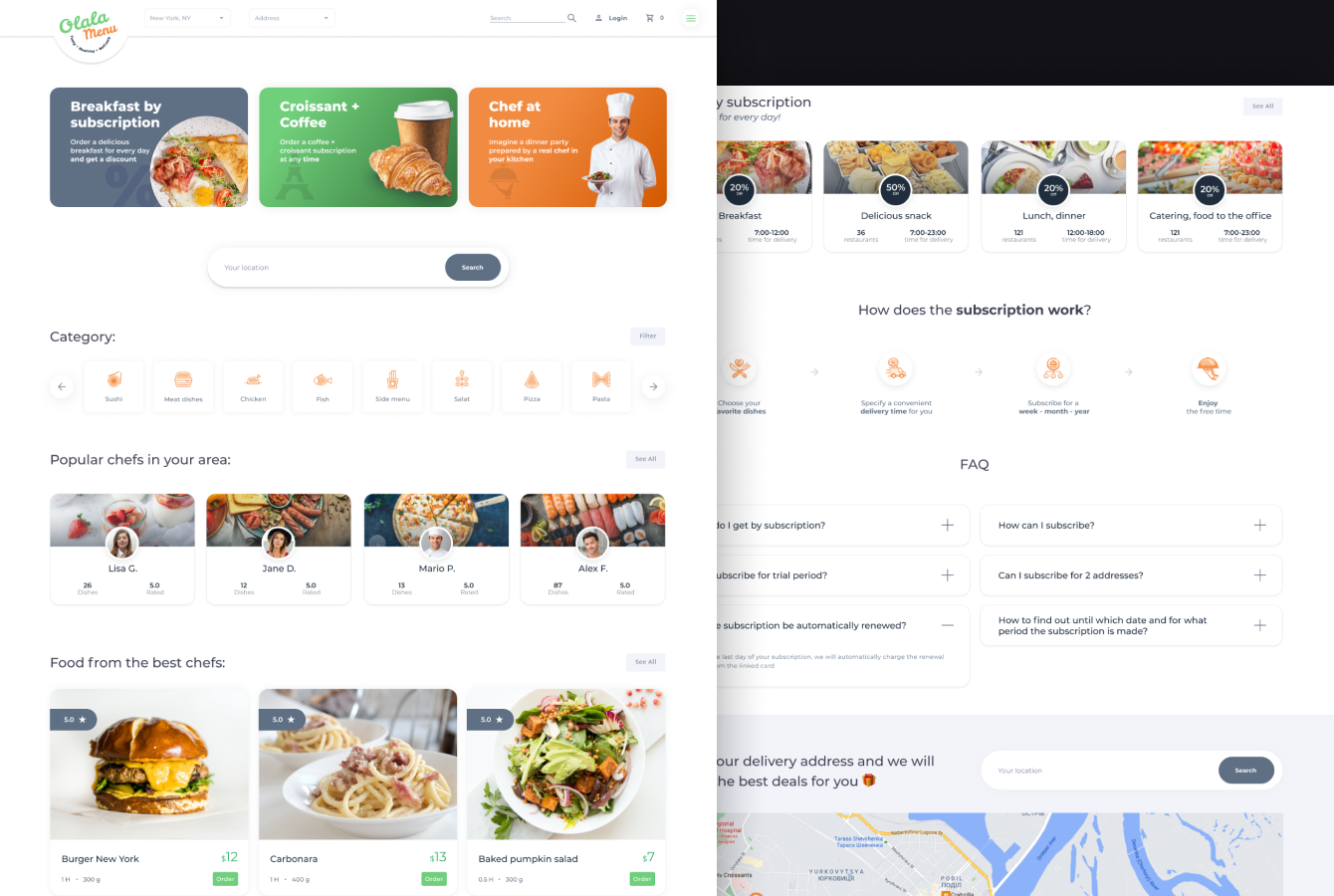 Портфоліо - Розробка онлайн веб-платформи для кухарів/рестораторів OlalaMenu - Digital Bunny-frame-592